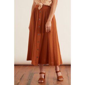 Xirena Teagan Skirt in Dark Honey S
